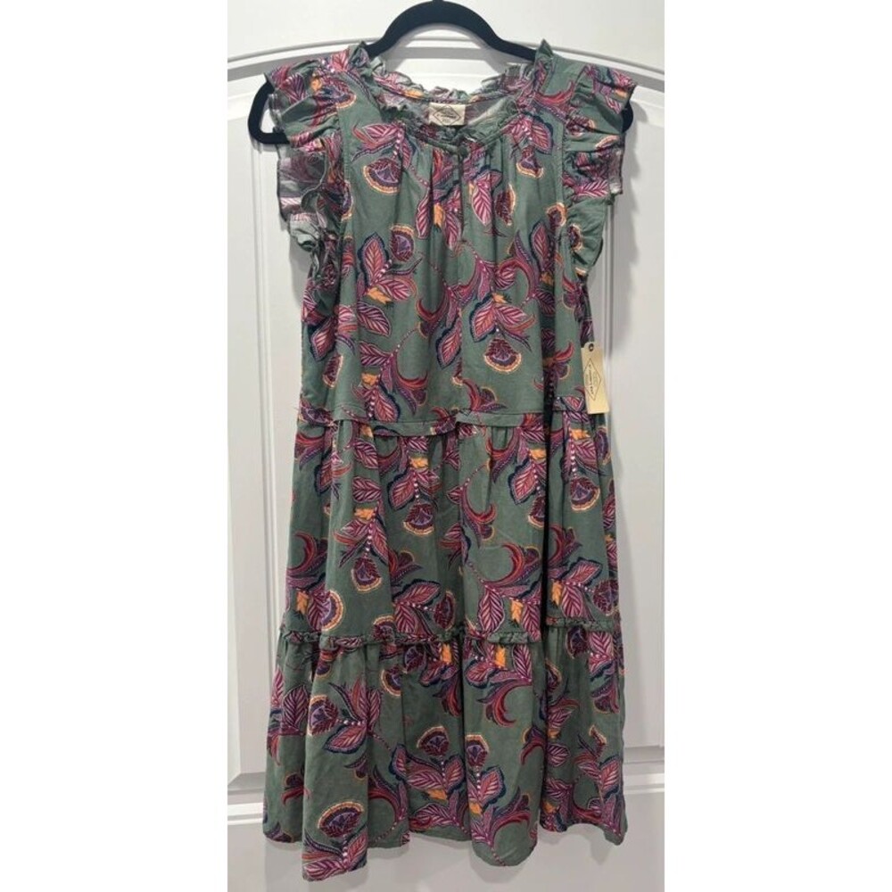 NWT Ladies St. John’s Bay Sleeveless Tiered Dress